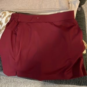 Lady Hagan maroon golf skirt NEVER WORN